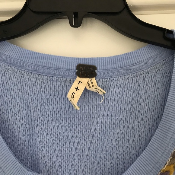 Free people embroidered thermal top - Picture 5 of 7